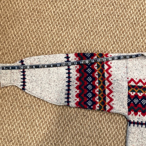 Vintage Lands’ End Men’s Wool Sweater - Picture 7 of 9